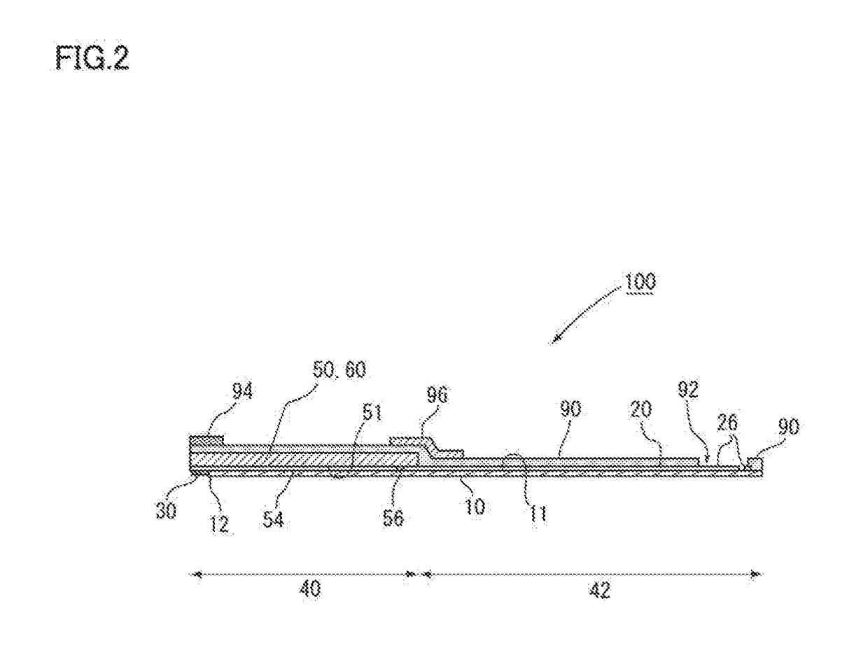 Stretchable circuit board and method for manufacturing stretchable circuit board