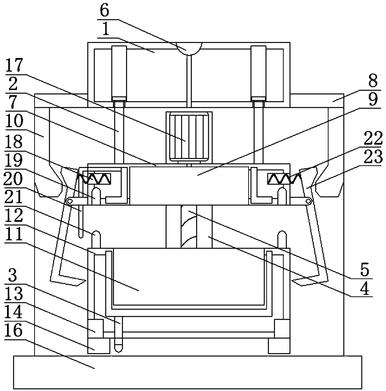 High-performance aluminum alloy casting and casting method thereof