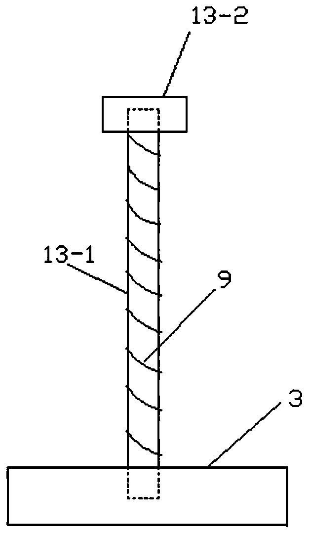 Internal-connection-type grout-stopping plug for grouting, and grouting method