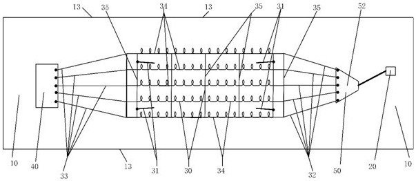 Anechoic chamber reconfigurable stripline for EMC testing