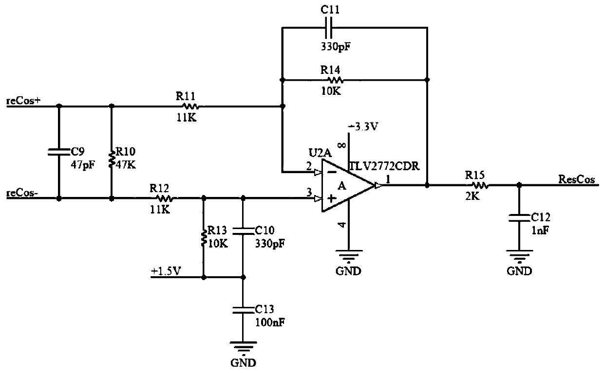 Decoding method and system for a resolver