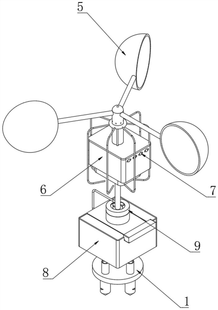 Multi-change adjustable bird repelling device for agricultural production