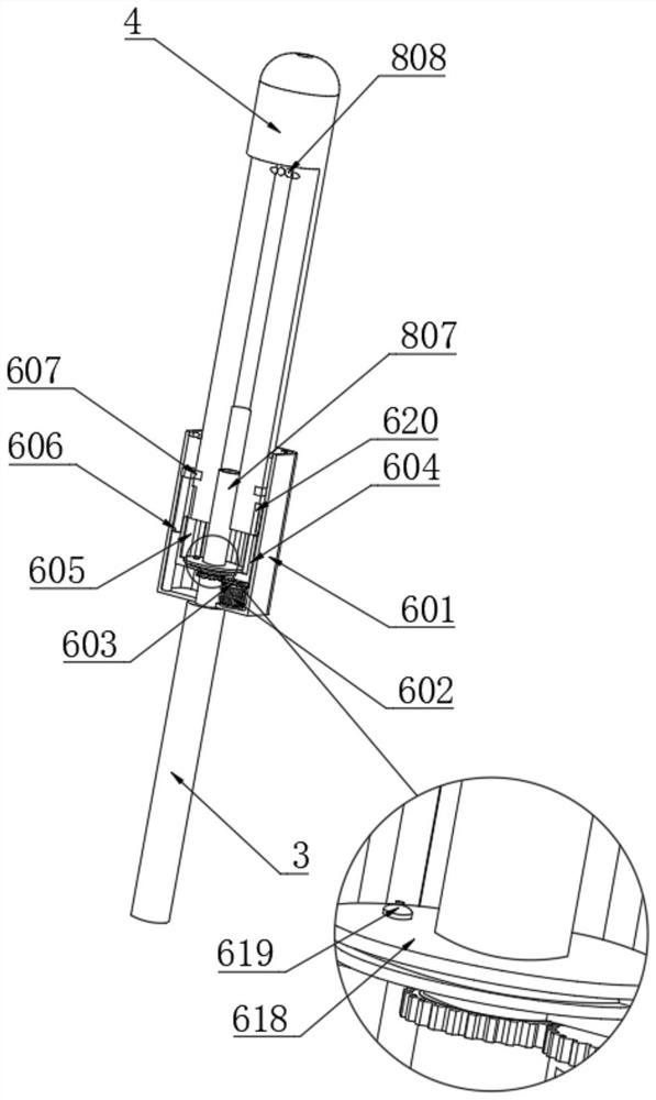 Multi-change adjustable bird repelling device for agricultural production