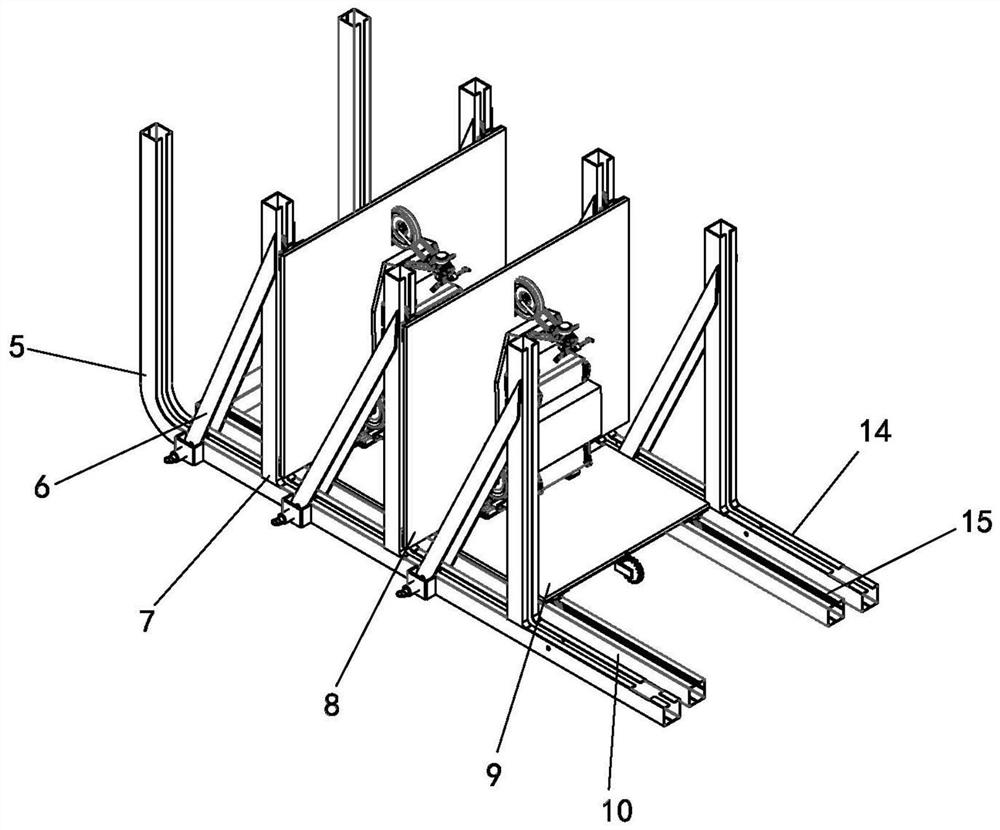 A multi-purpose fixing device for an electric tricycle