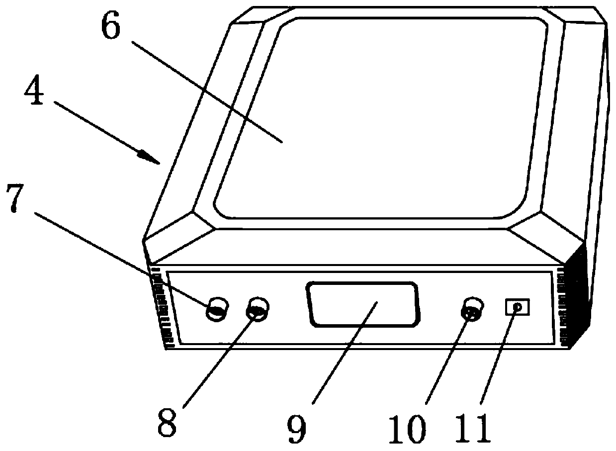 Virtuality and reality combined gamma spectrometer measuring system