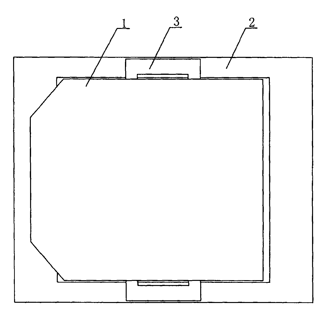 Method and fixture for reverting position of horizontal sliding table