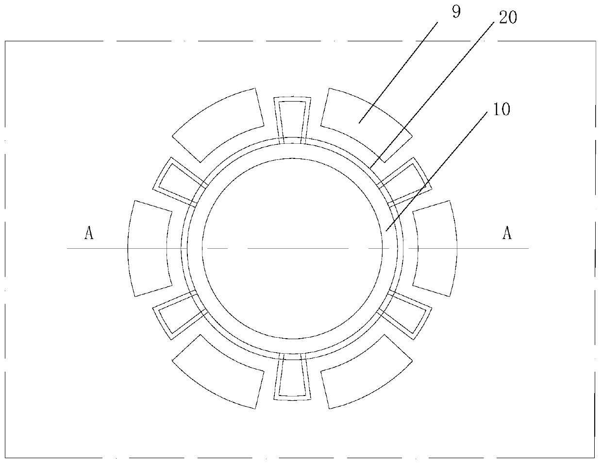 Vertical cavity surface emitting laser structure and manufacturing method