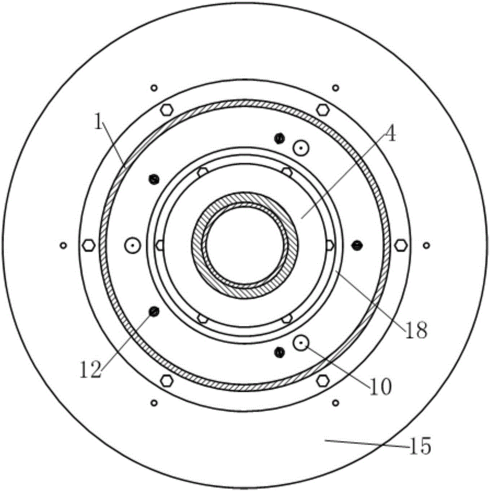 Adjustable vertical early-stage rigid three-dimensional shock insulation support