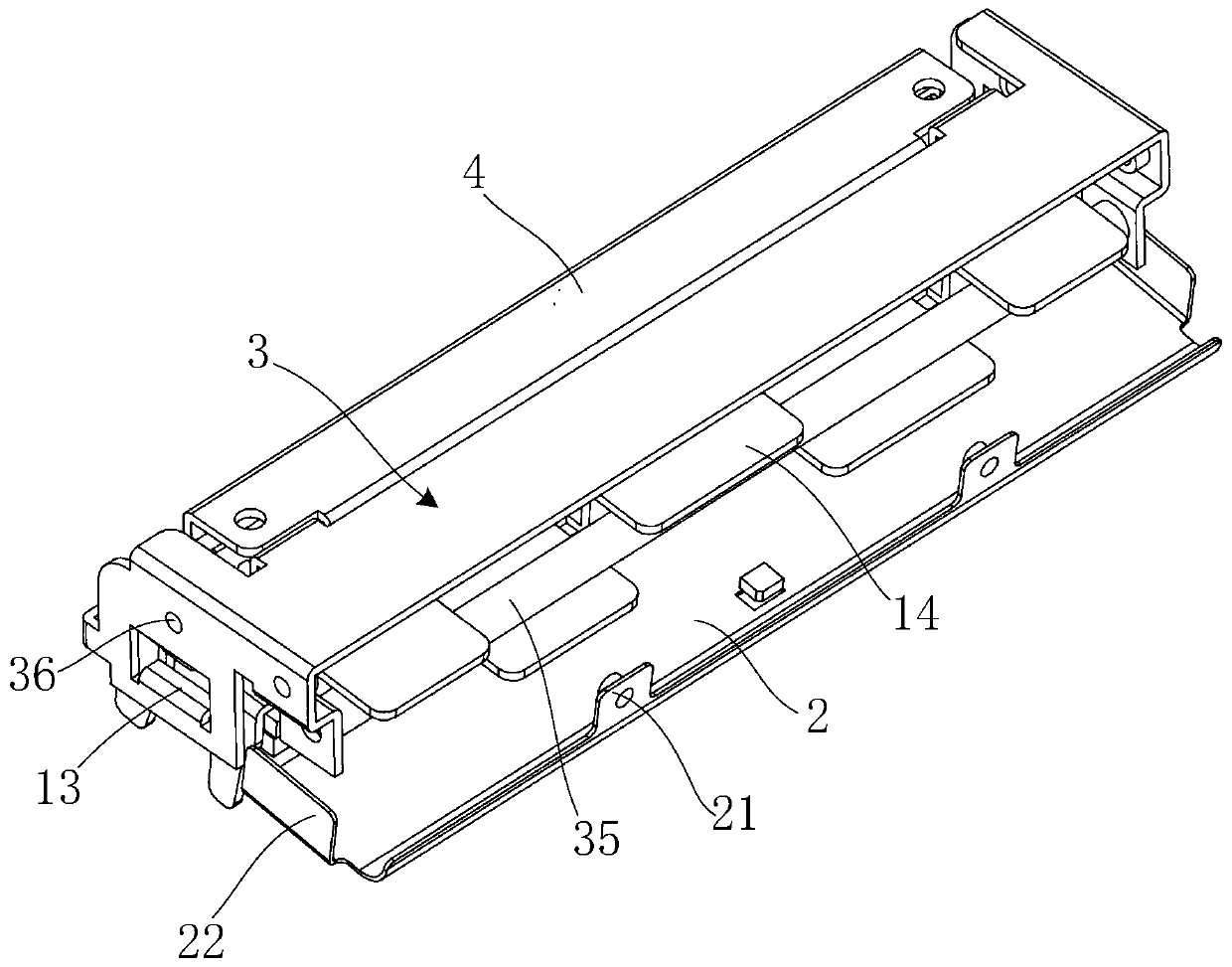 A print head structure and its printer