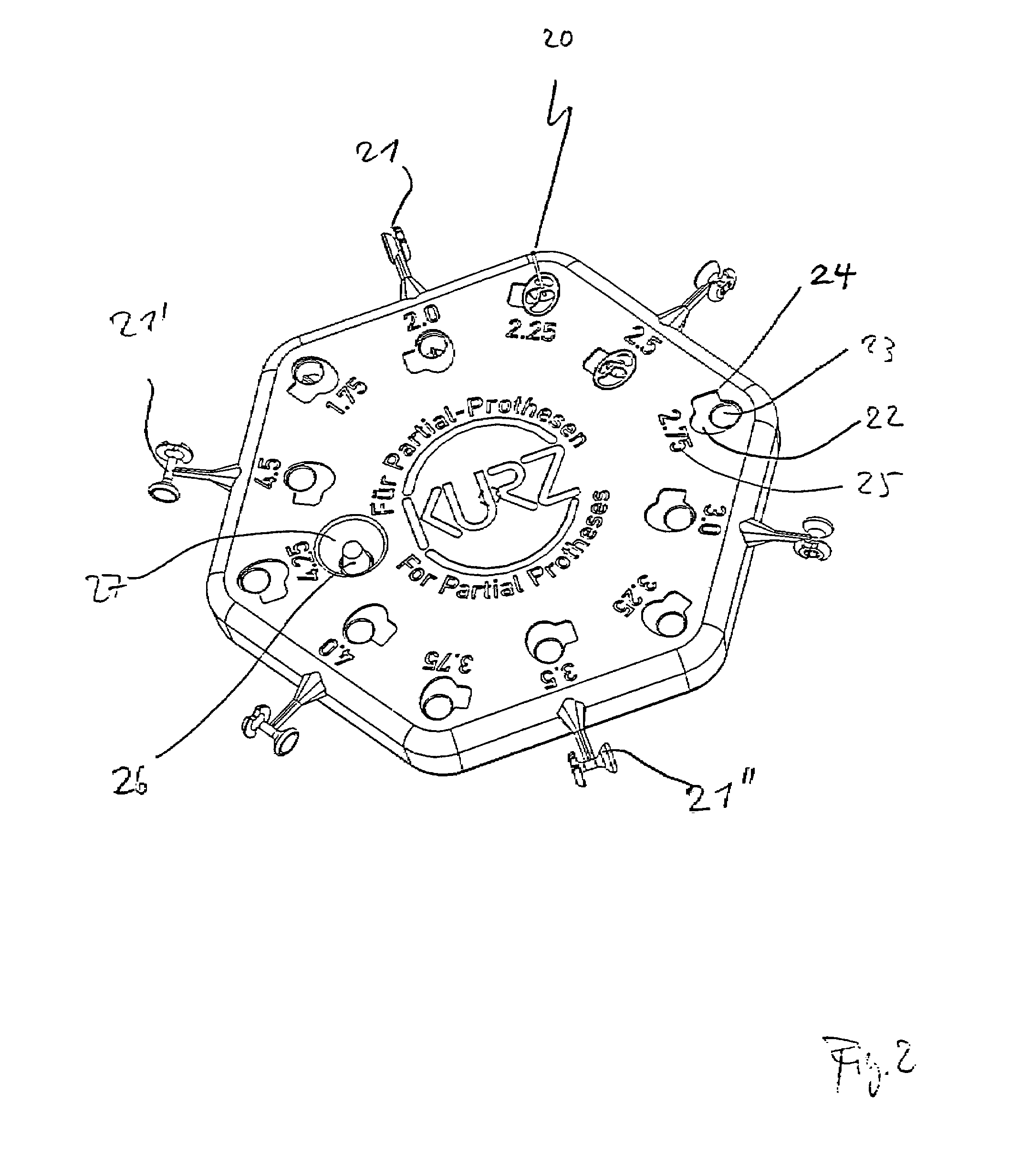 Device for adjusting the length of middle ear implants