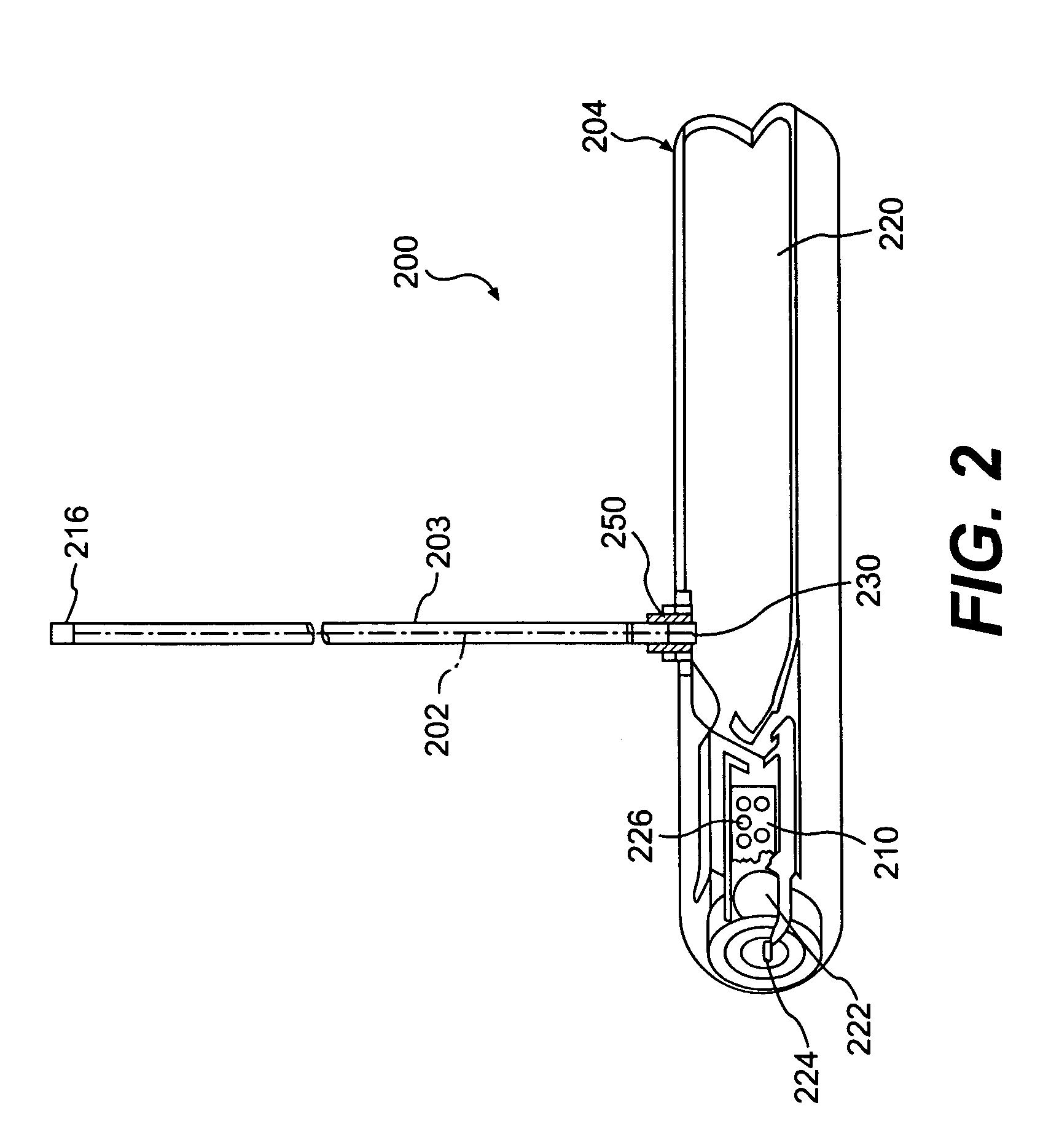 Distributed charge inflator system