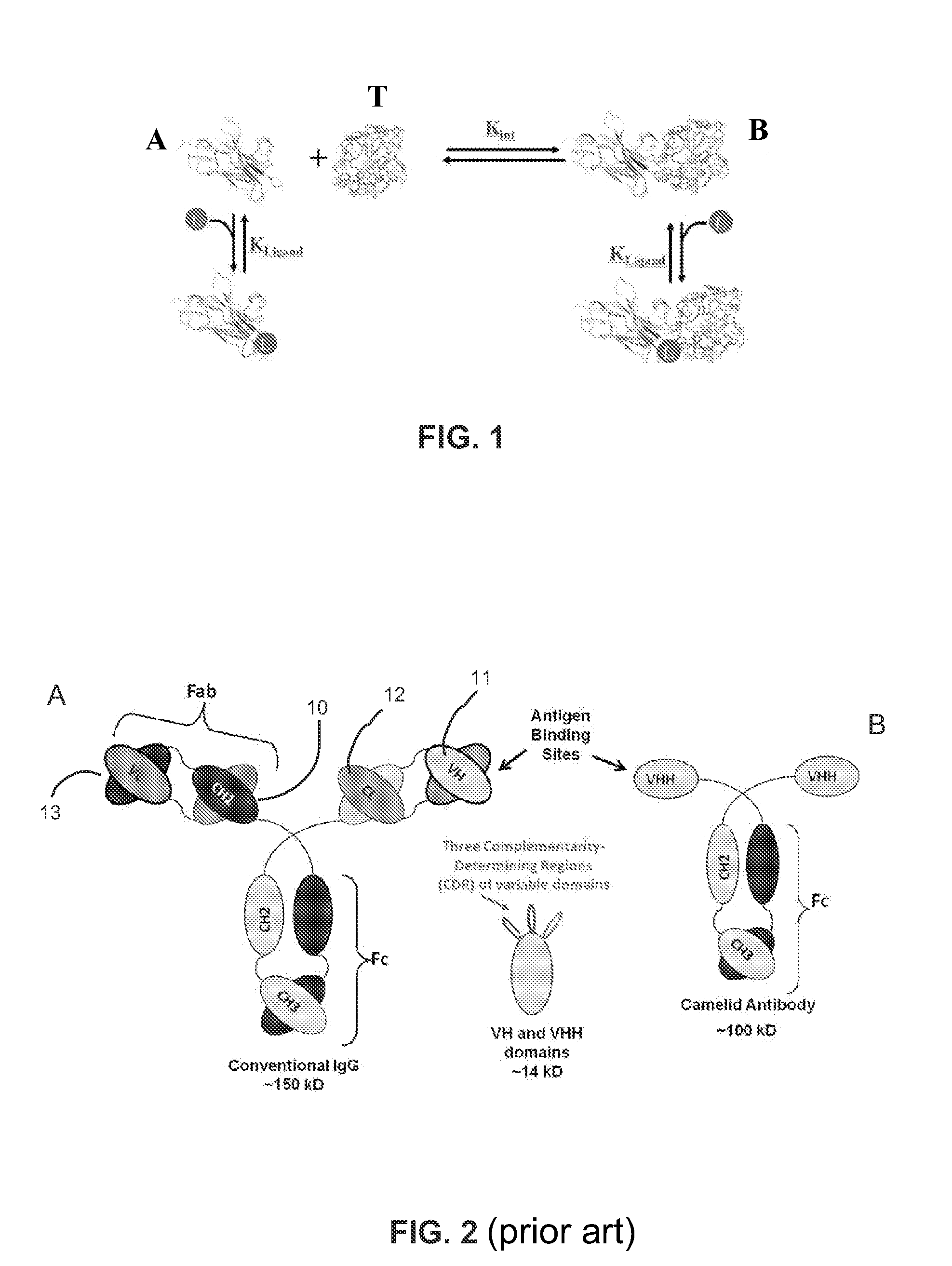 Library-based methods and compositions for introducing molecular switch functionality into protein affinity reagents