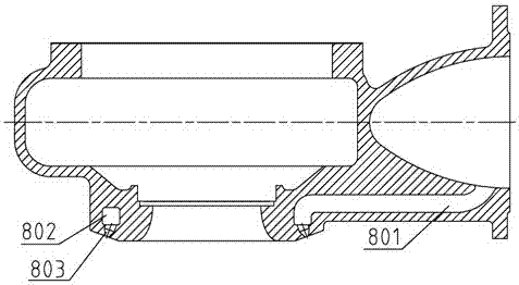 Self-flushing submersible electric pump and method for flushing sediments at its bottom