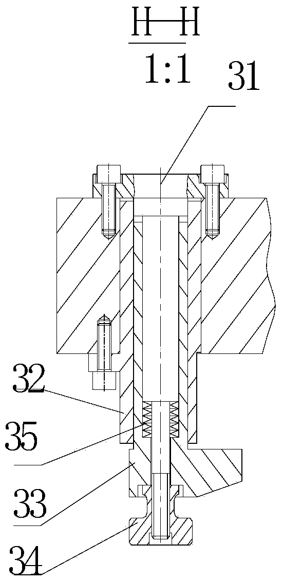 Rapid clamping apparatus of large-aperture ultrathin flat plate