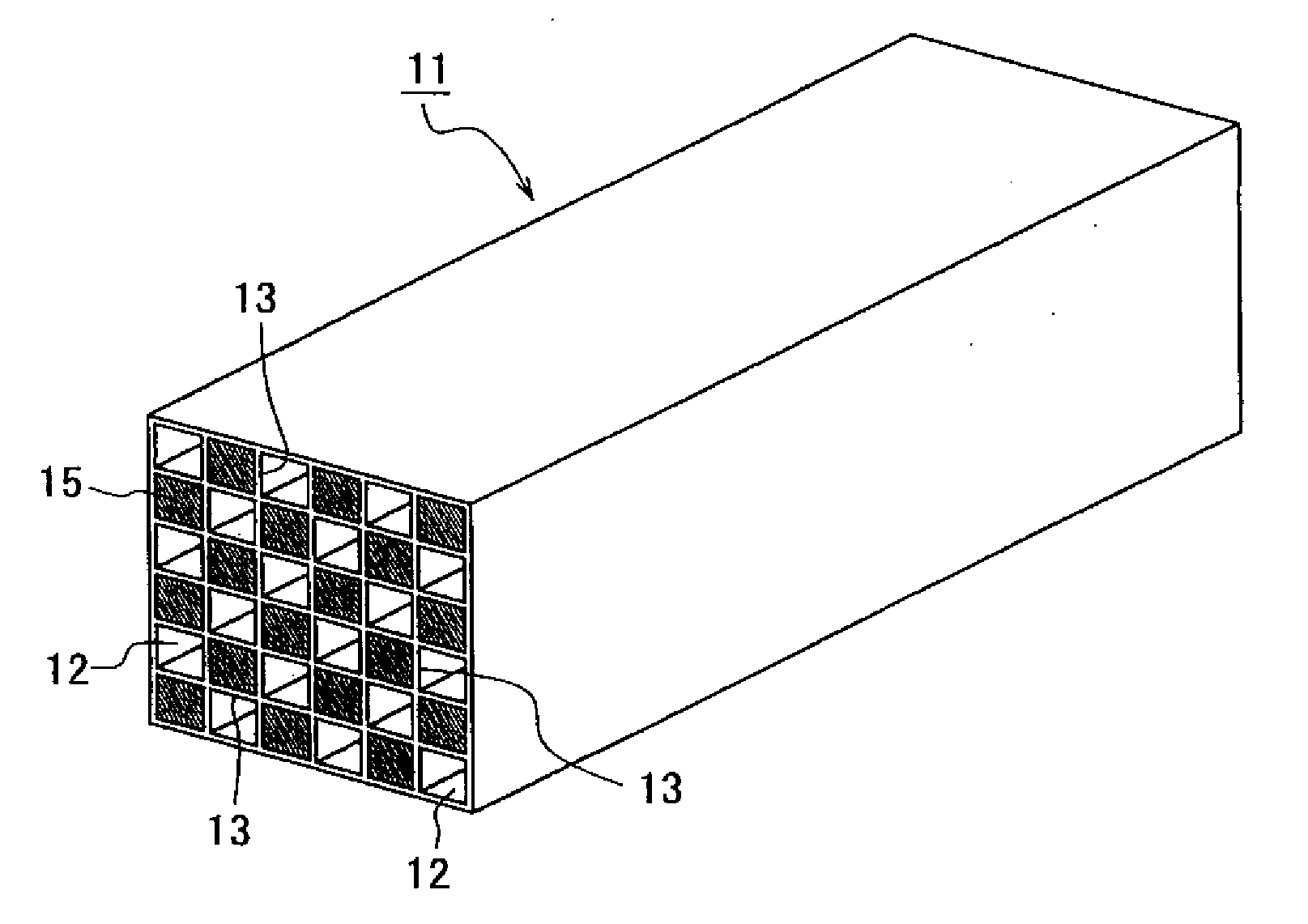 Ceramic Honeycomb Structural Body and Method of Manufacturing the Same