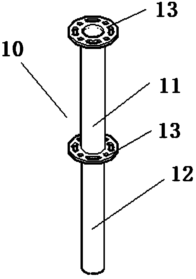 Adjustable steel pipe scaffold