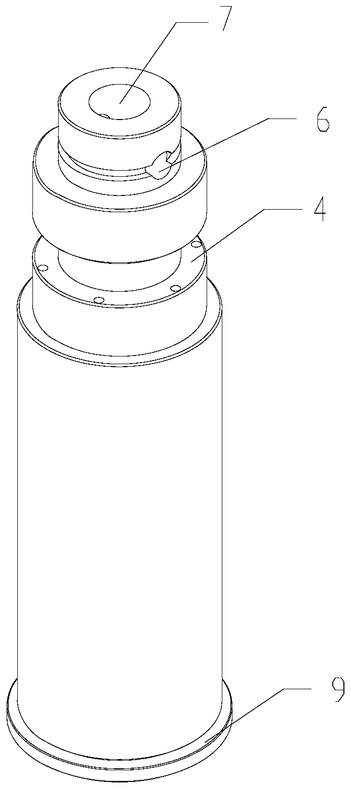 Sleeve, automatic locking device and locking method of nut