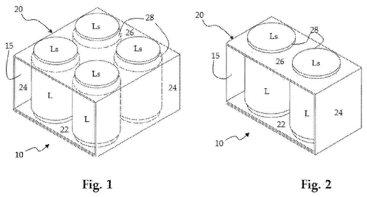 Packaging arrangement for cans