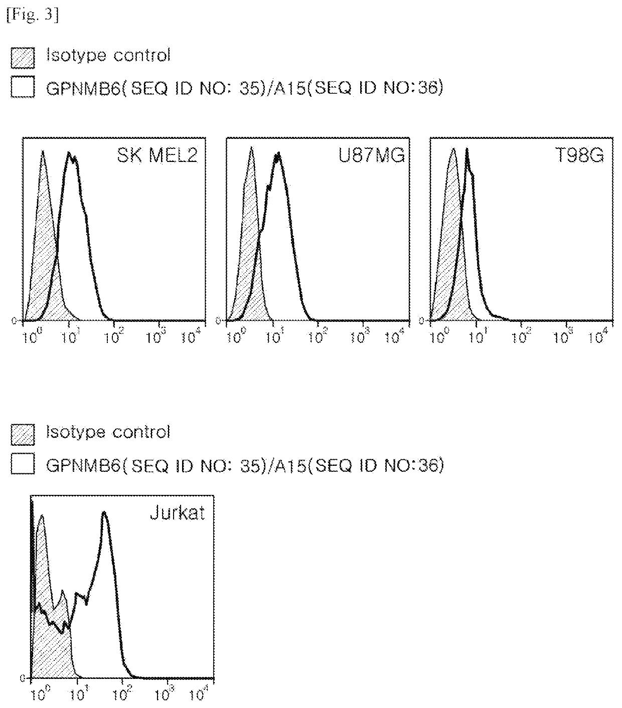 Bispecific antibody specifically binding to gpnmb and cd3, and use thereof