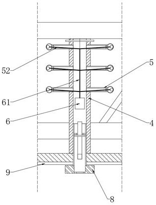 Detachable prestressed steel bar truss laminated slab