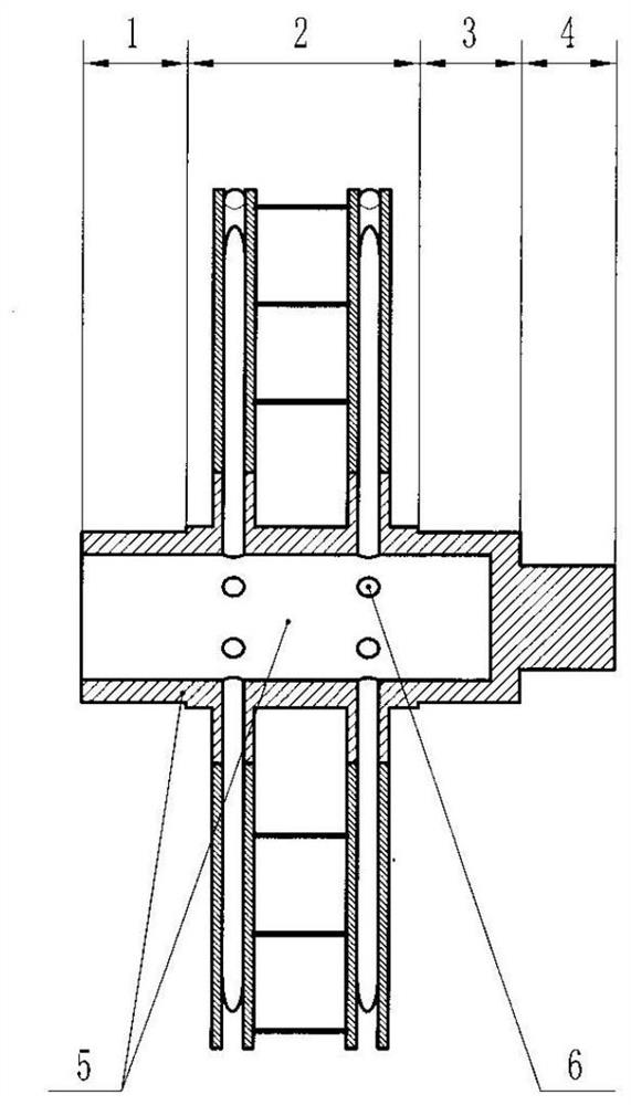 Jet reverse thrust runner structure