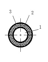 Design method for concealed conduit with externally coated filter material