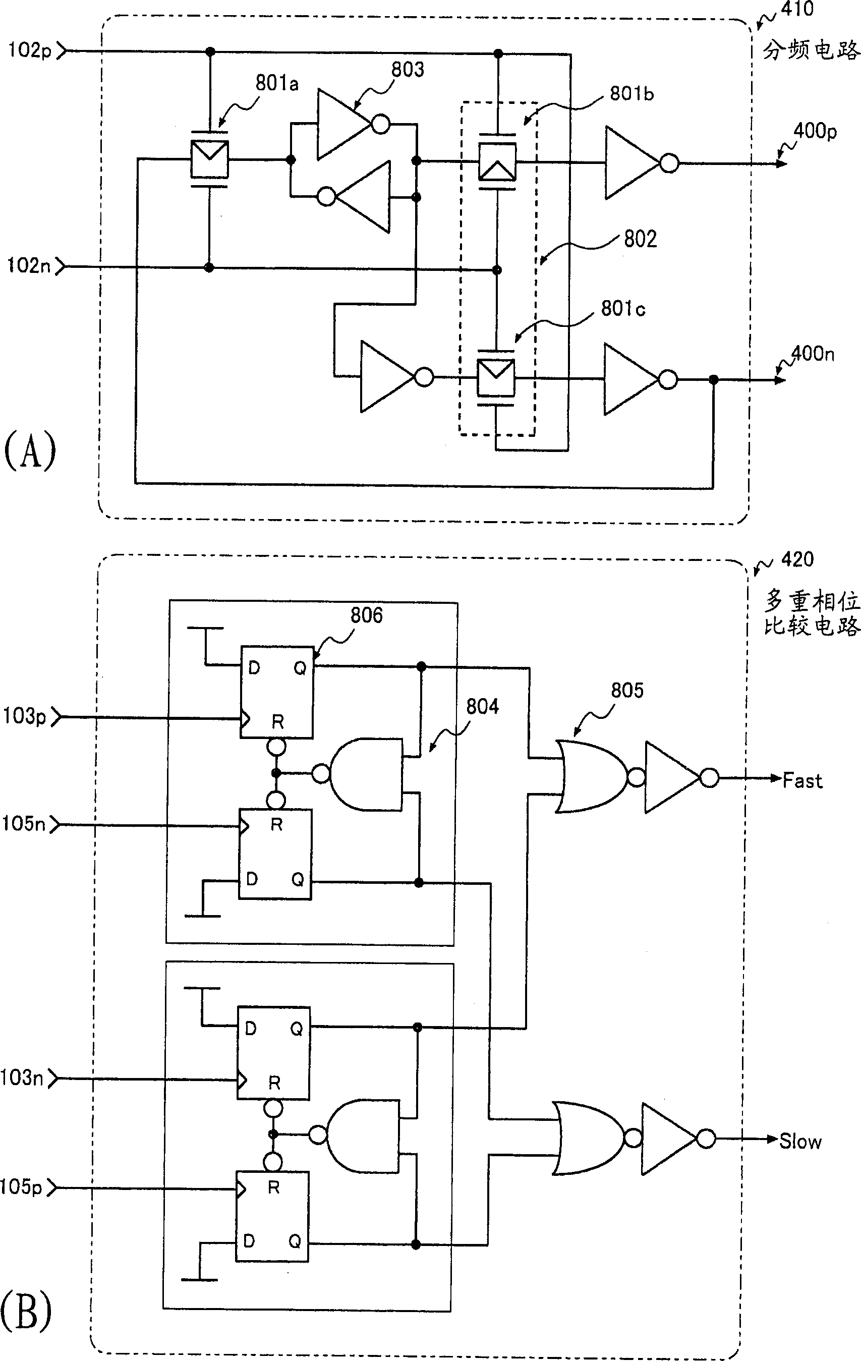 Equiphase multi-phase clock signal generator circuit and serial digital data receiving circuit using the same