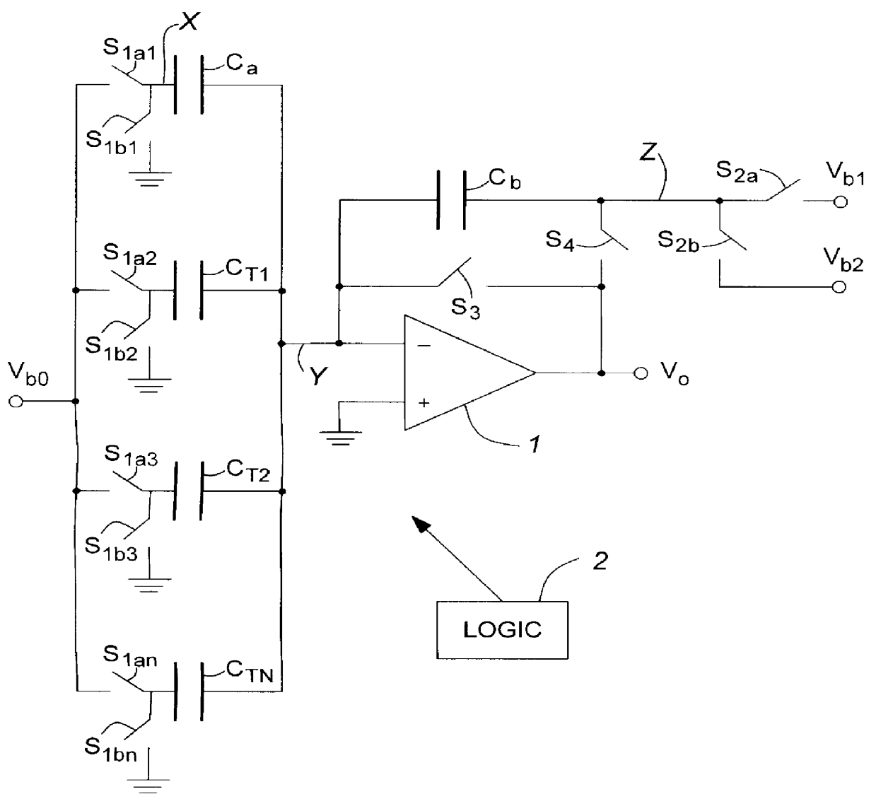 Generalized procedure for the calibration of switched capacitor gain stages
