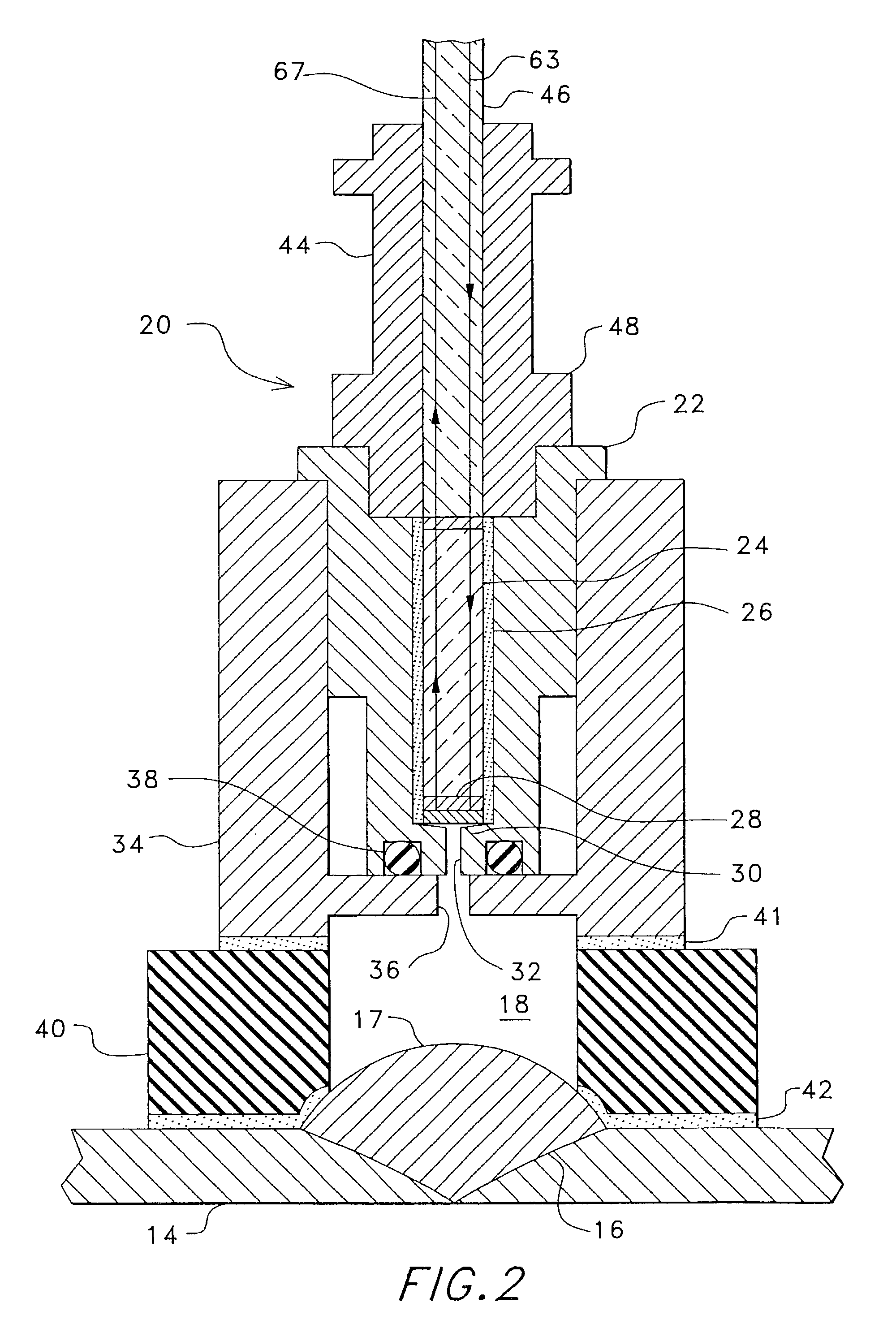 Method and apparatus for determining diffusible hydrogen concentrations