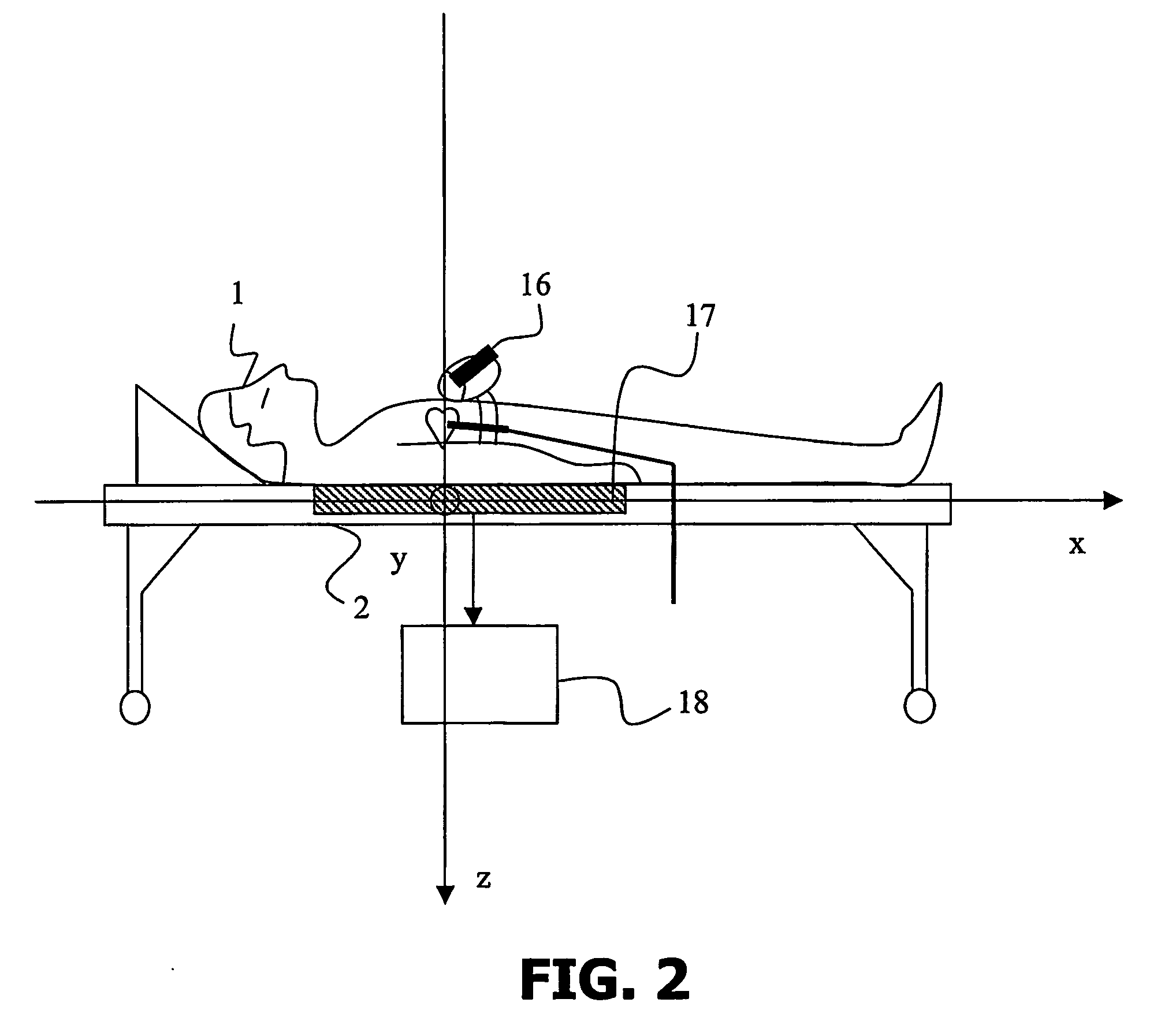 System for guiding a medical instrument in a patient body