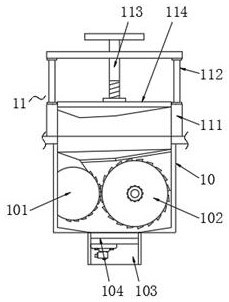 An energy-saving and environment-friendly cleaning and disinfection device for traditional Chinese medicine hospital