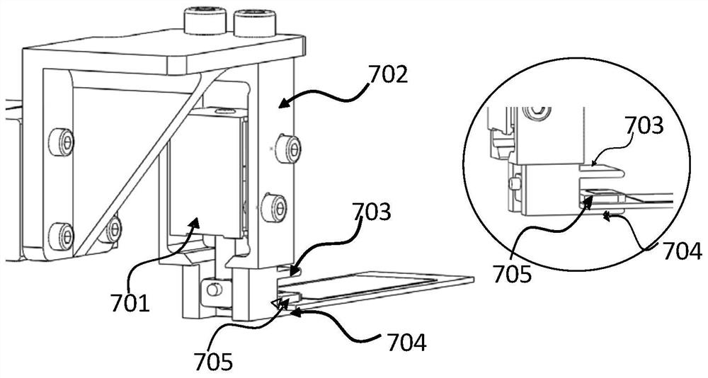 A pathological slide replacement device