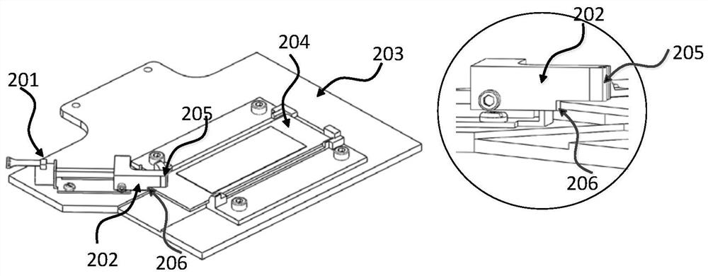 A pathological slide replacement device