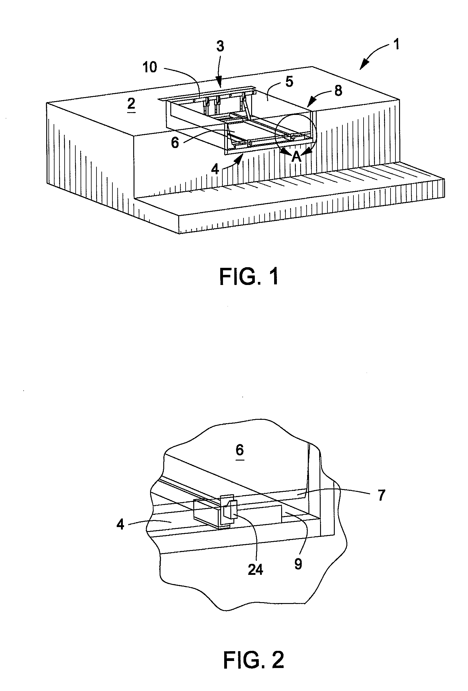 Shimless frame support method and apparatus for dock levelers