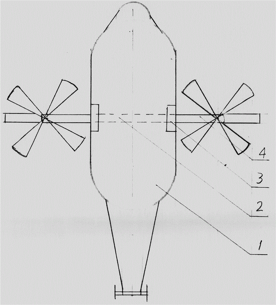 Fixed-rotor rotation apparatus