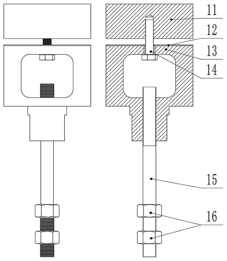 Single testing device and method for deepwater drilling marine riser test