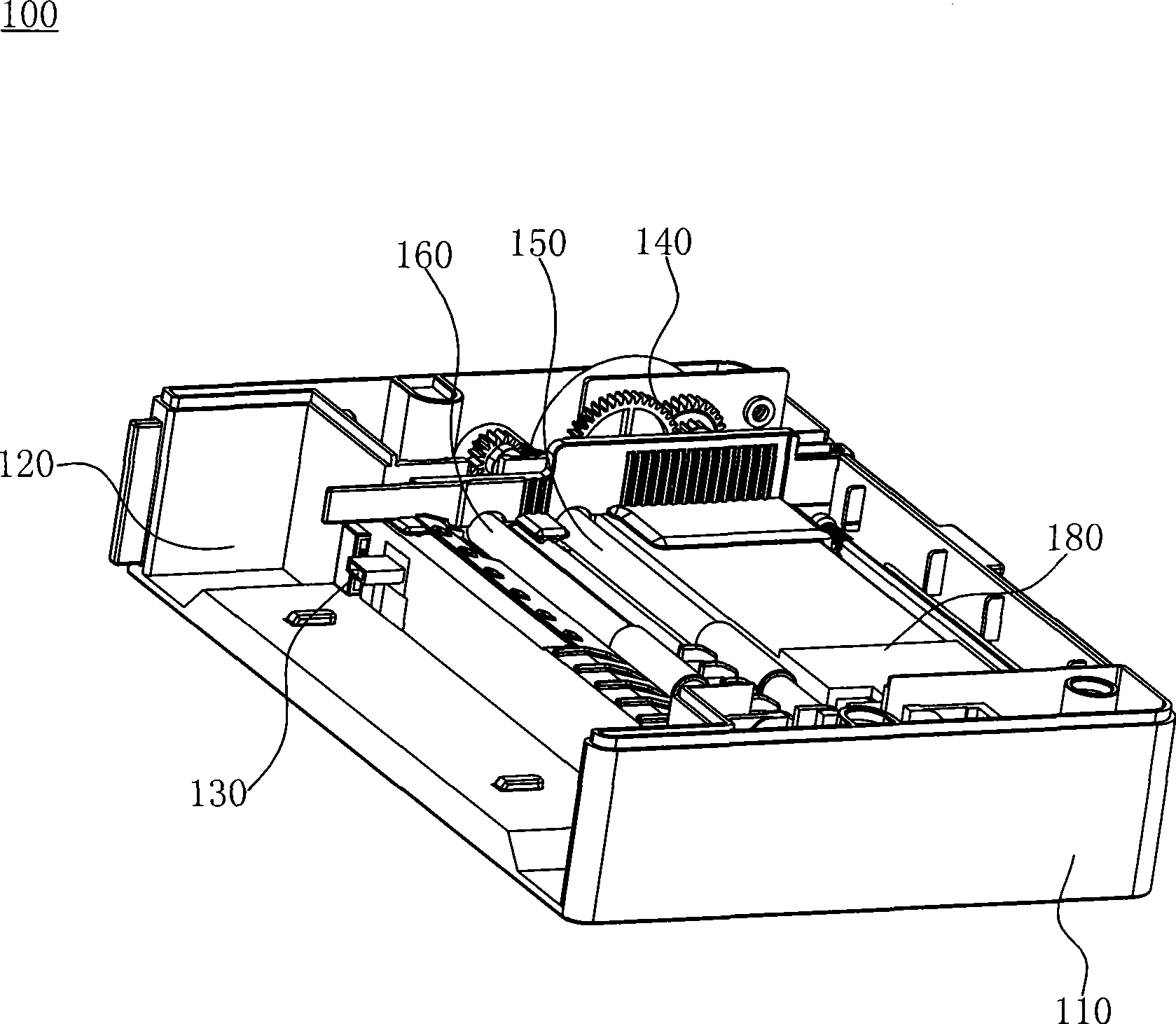 Continuous paper feed scanning method and continuous paper feed device