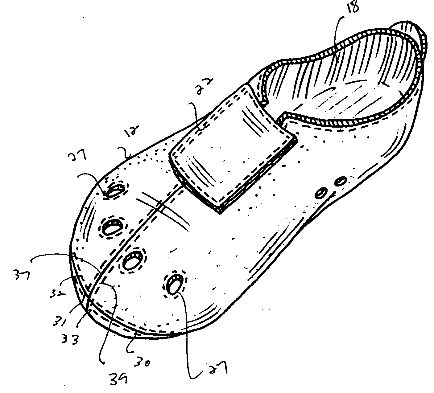 Reversible hygiene shoe