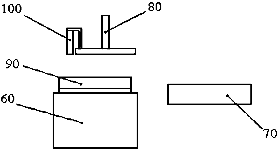 Stretching device and assembly system with same