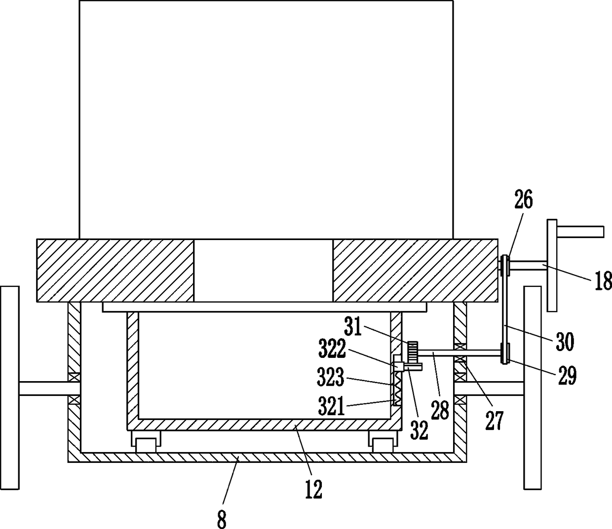 Defecation auxiliary device for medical care