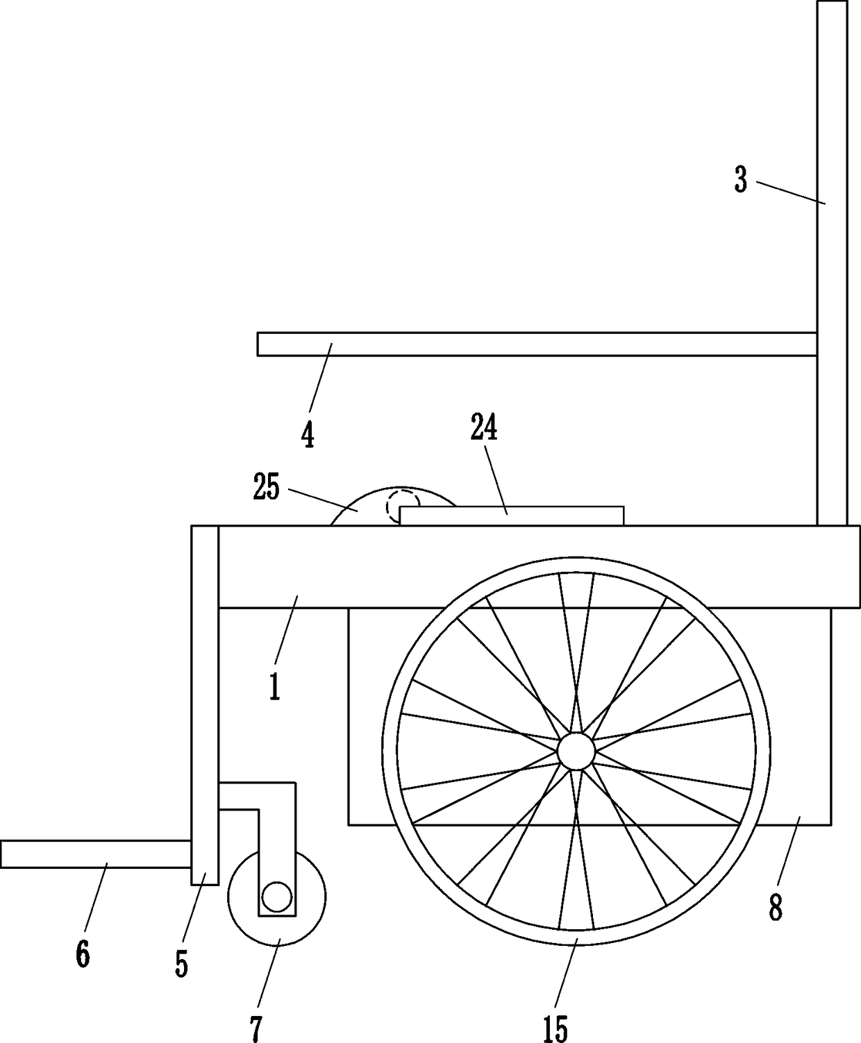 Defecation auxiliary device for medical care