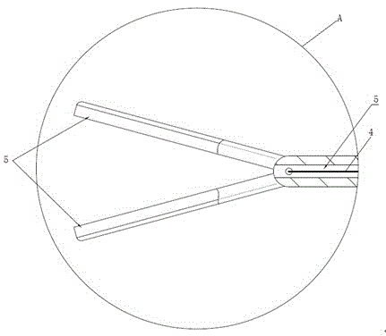 Multifunctional peritoneoscope grasping forceps