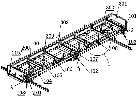 A pipe storage device