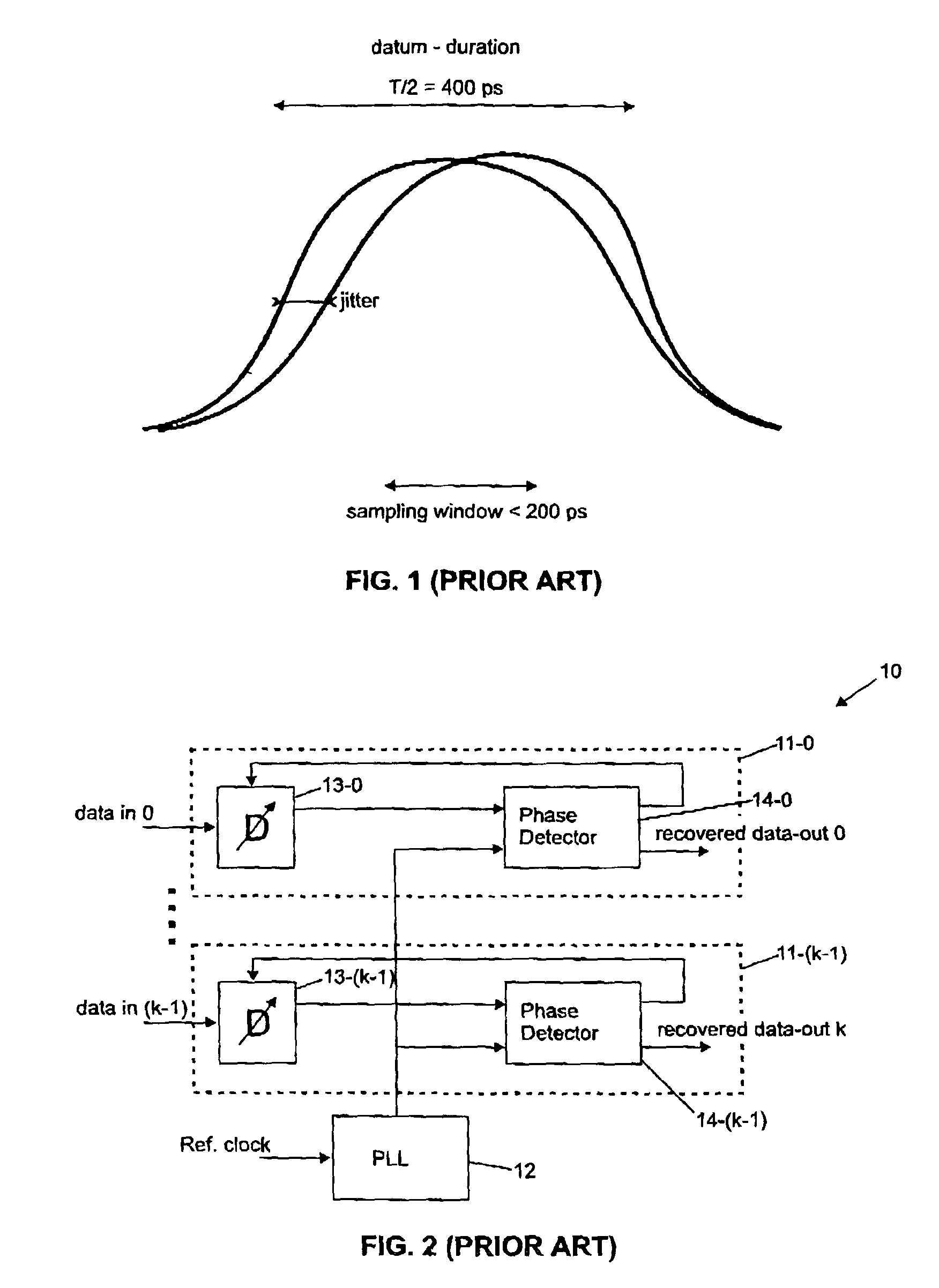 Method and circuit for recovering a data signal from a stream of binary data