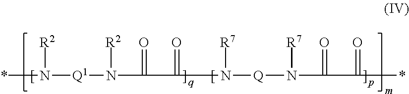 Polyamides modified with (PER)fluoropolyether segments