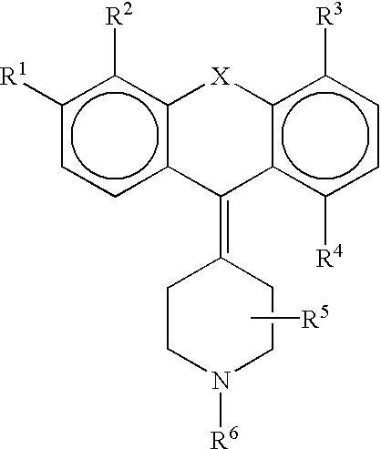Derivatives of 4-(Thio- or Selenoxanthene-9-ylidene)-piperidine or acridine and its use as a selective 5-HT2B receptor antagonist