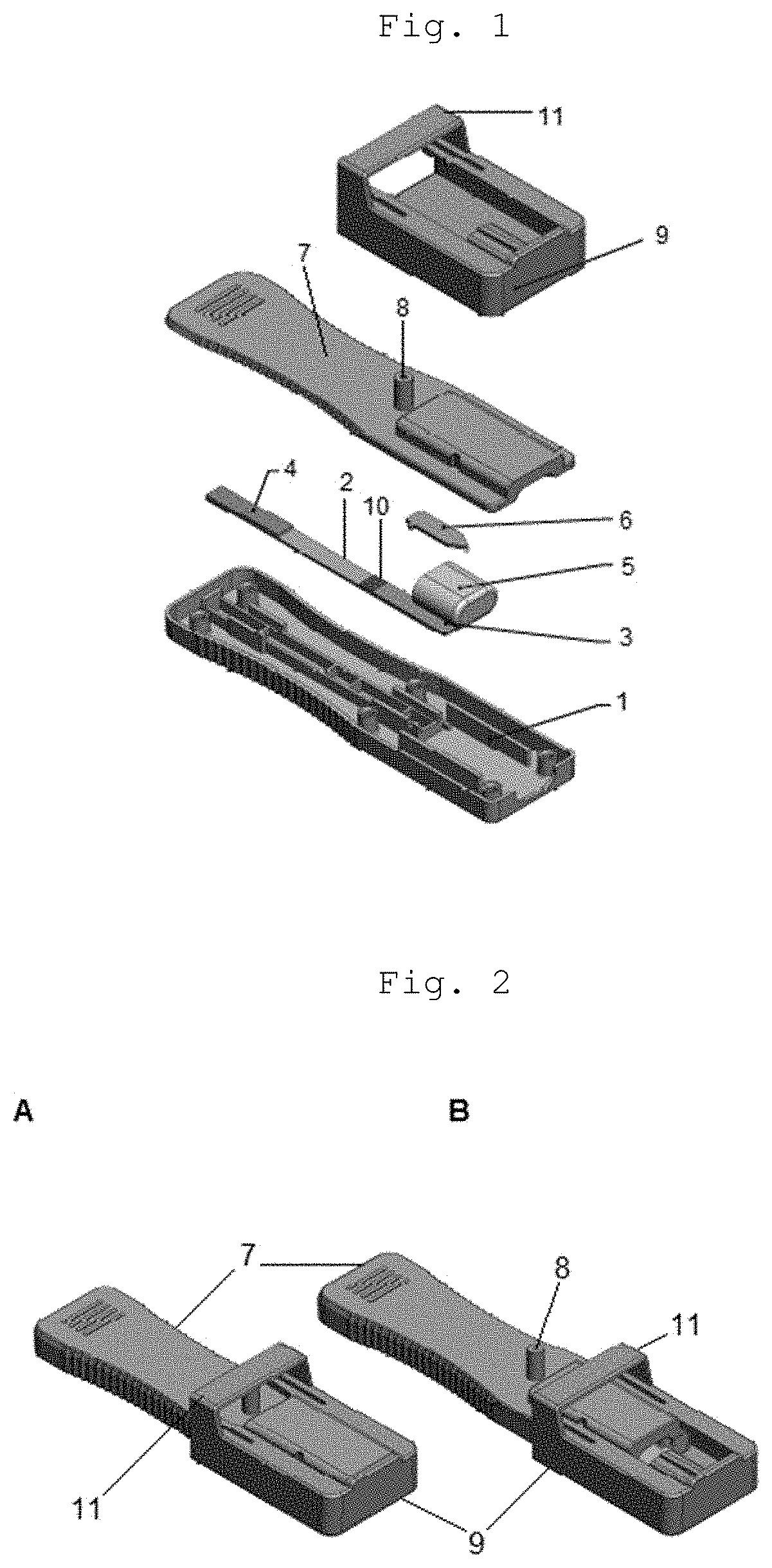 Cassette device for quick test of diagnosis, method for detecting a ligand in a biological sample and kit