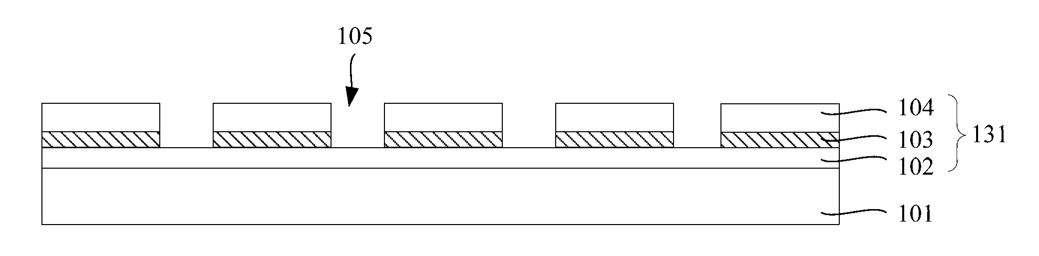 High-voltage inverted LED chip and manufacturing method thereof