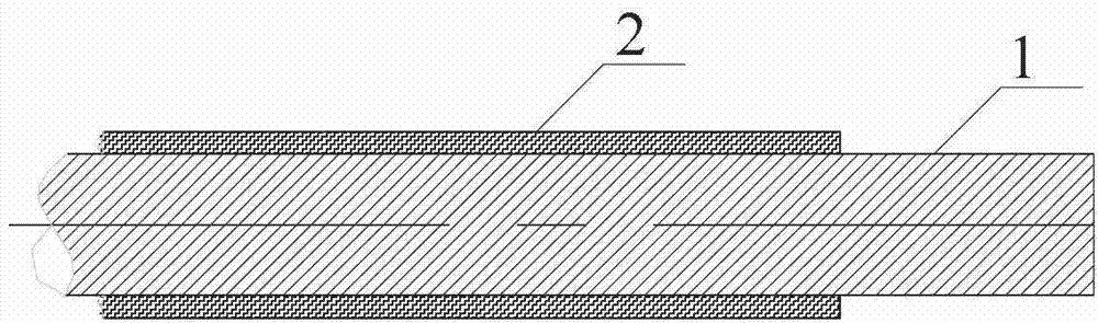 Adhesion type grapheme nano material wire connection ironware and connection method