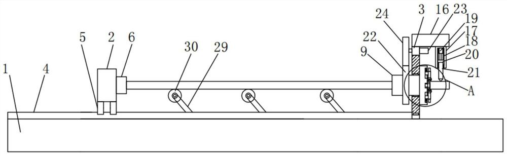 Steel chair height numerical control cutting device and production method thereof